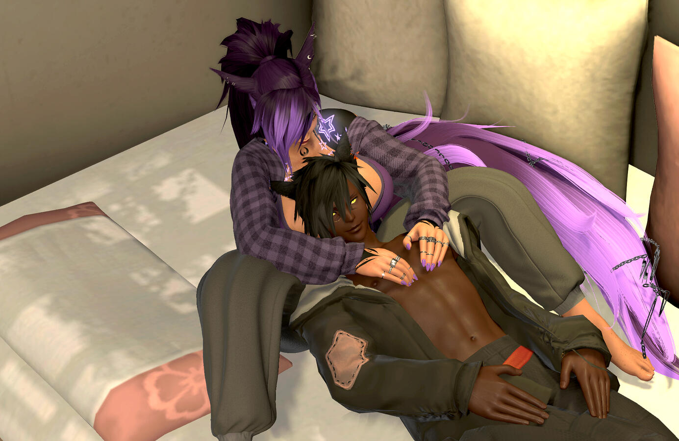 With Nova (https://bsky.app/profile/mischief.etheirys.social)