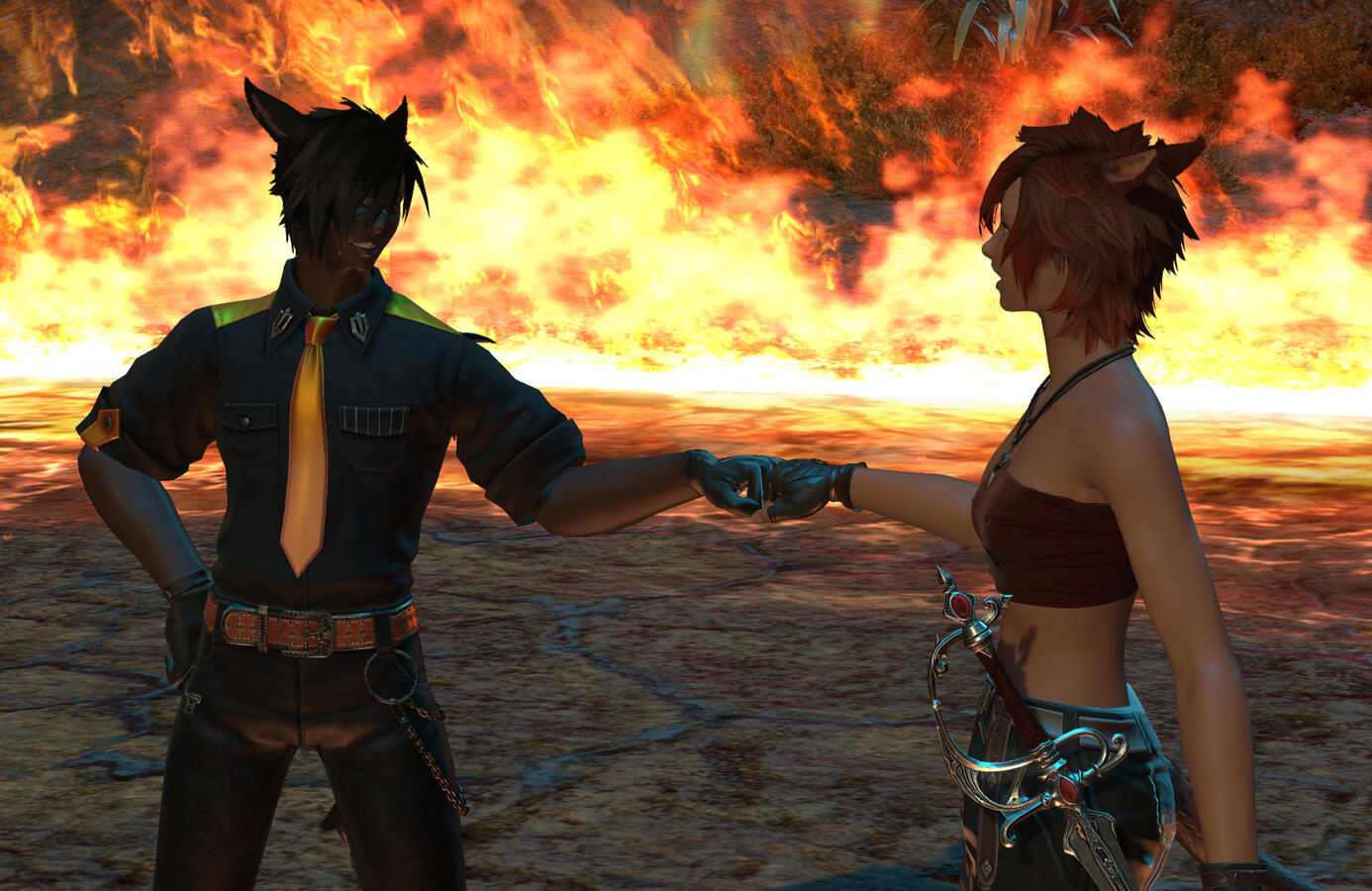 With Lomasi (https://bsky.app/profile/naochoccy.etheirys.social)