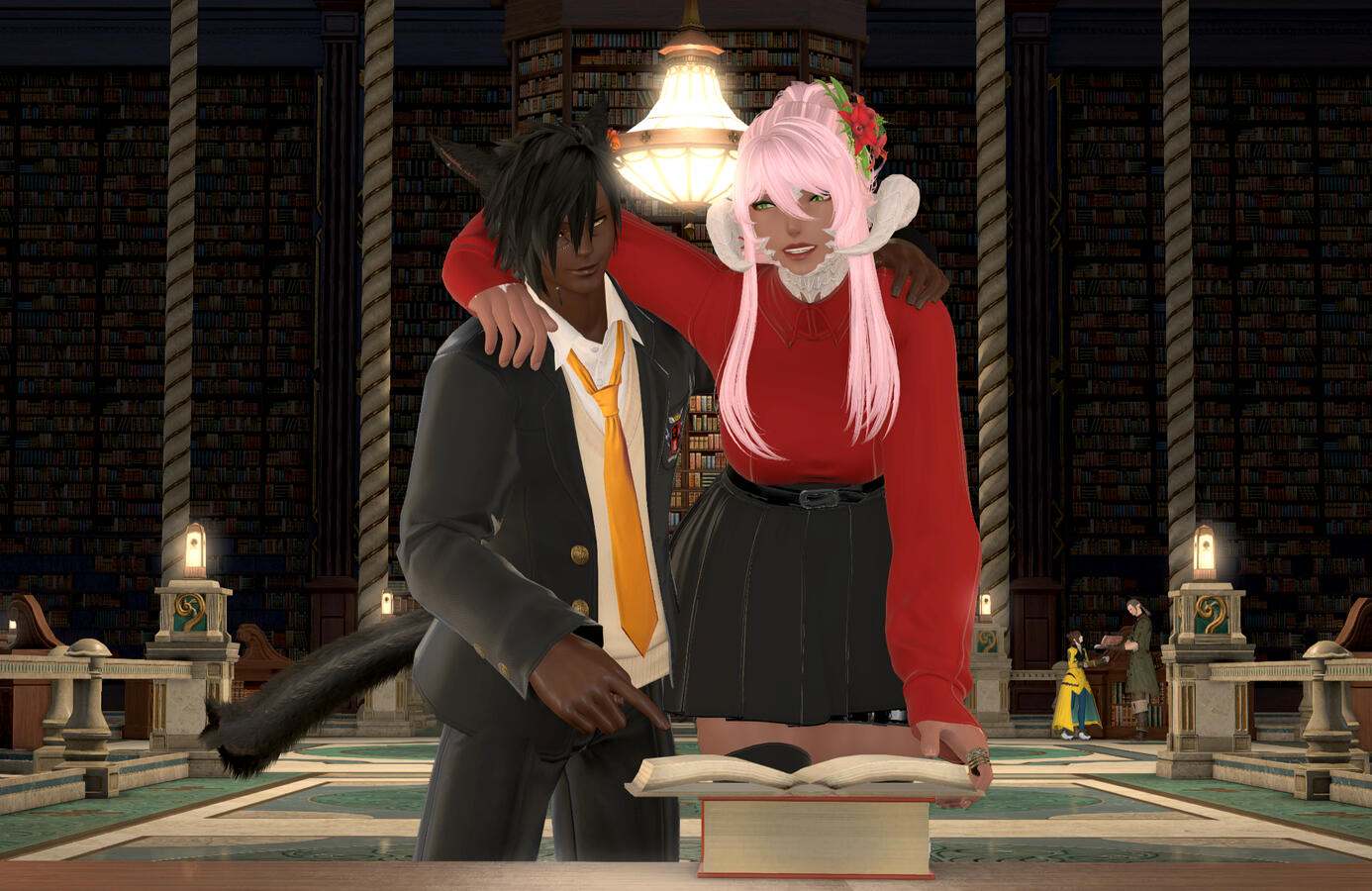 With Elika (https://bsky.app/profile/blossomblade.bsky.social)