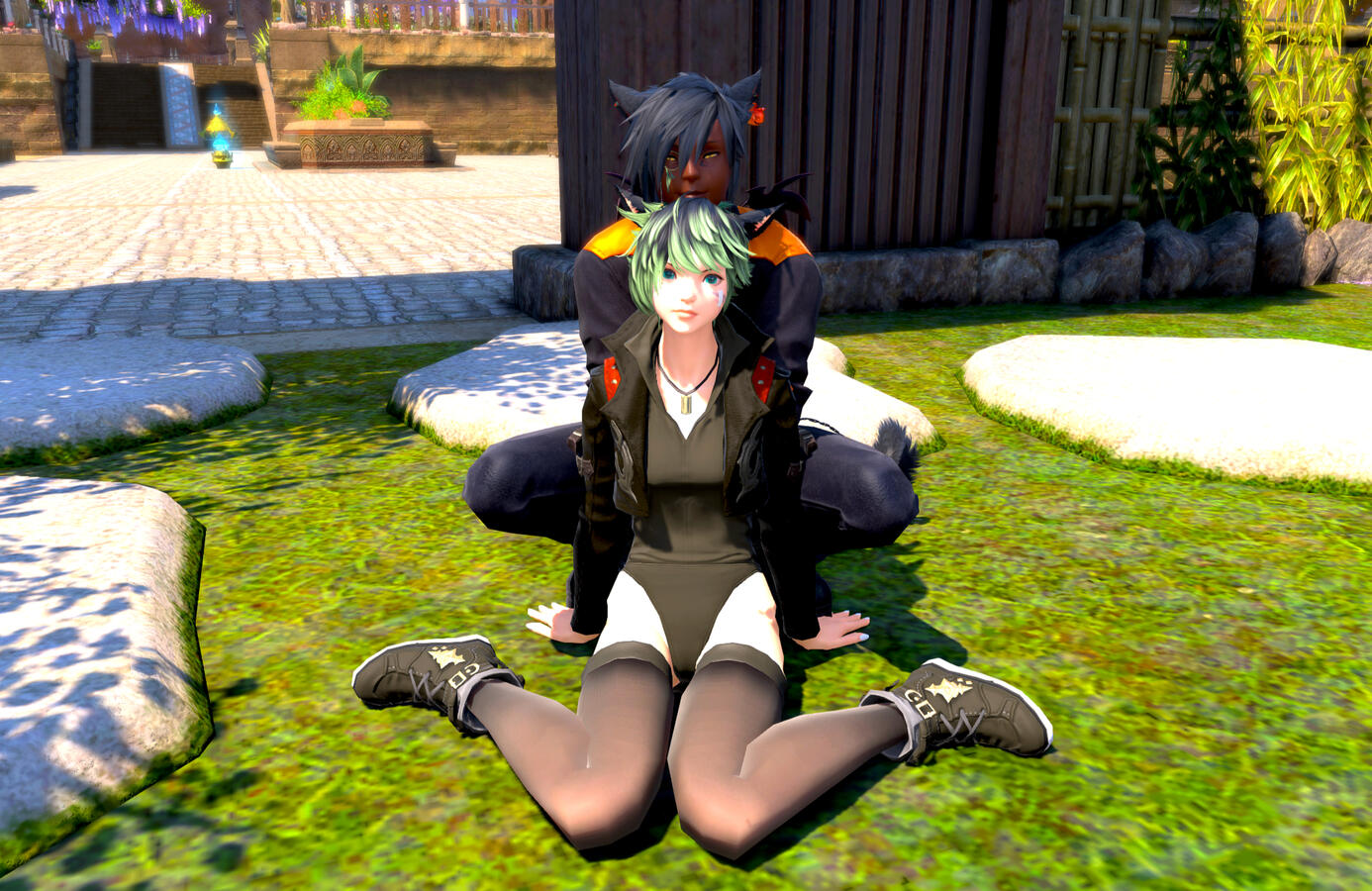 With Gin "Ginny" Deck (https://bsky.app/profile/ginnythekitty.bsky.social)