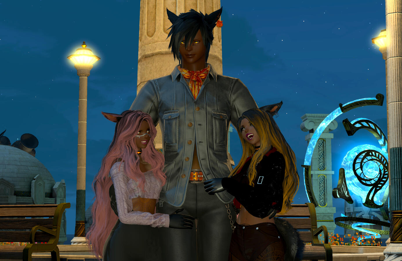 With Aria Kor (https://bsky.app/profile/aria-kor.bsky.social) and Mairwen Kor (https://bsky.app/profile/mairwen-kor.bsky.social)