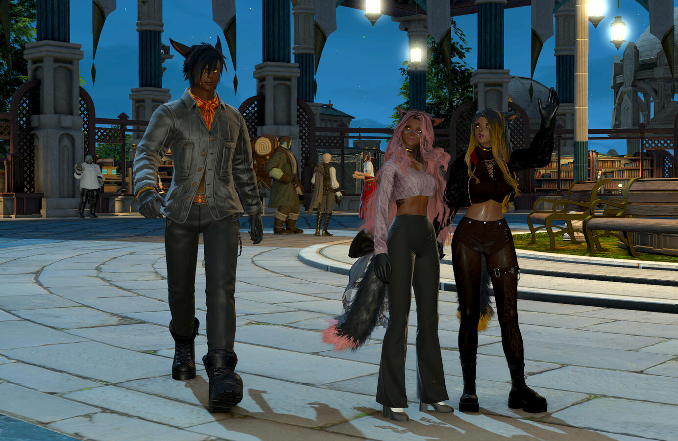 With Aria Kor (https://bsky.app/profile/aria-kor.bsky.social) and Mairwen Kor (https://bsky.app/profile/mairwen-kor.bsky.social)