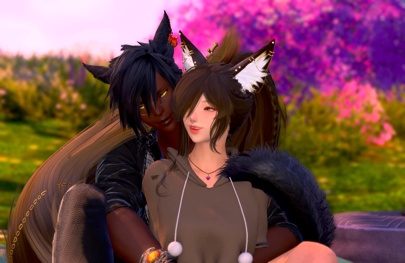 With Hazel Lunae (https://bsky.app/profile/hazel-ffxiv.bsky.social)