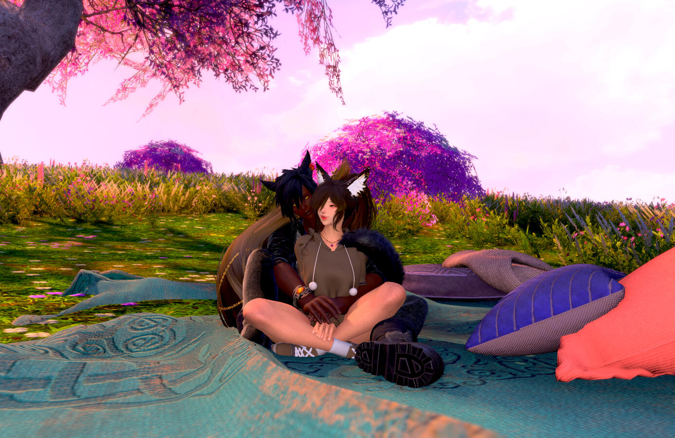 With Hazel Lunae (https://bsky.app/profile/hazel-ffxiv.bsky.social)