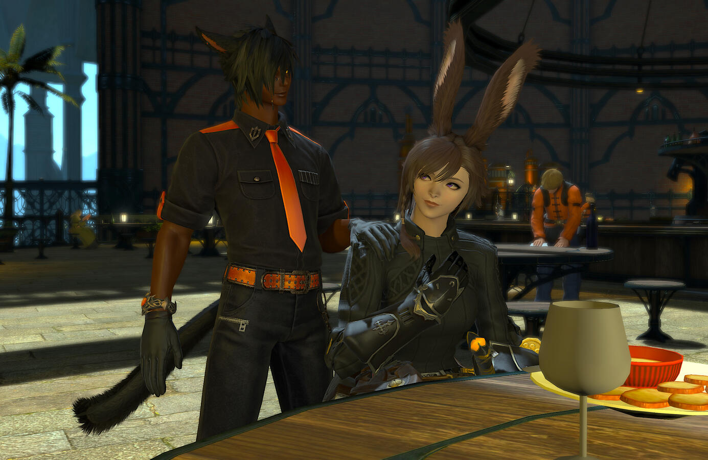 With Lileah (unknown social media)