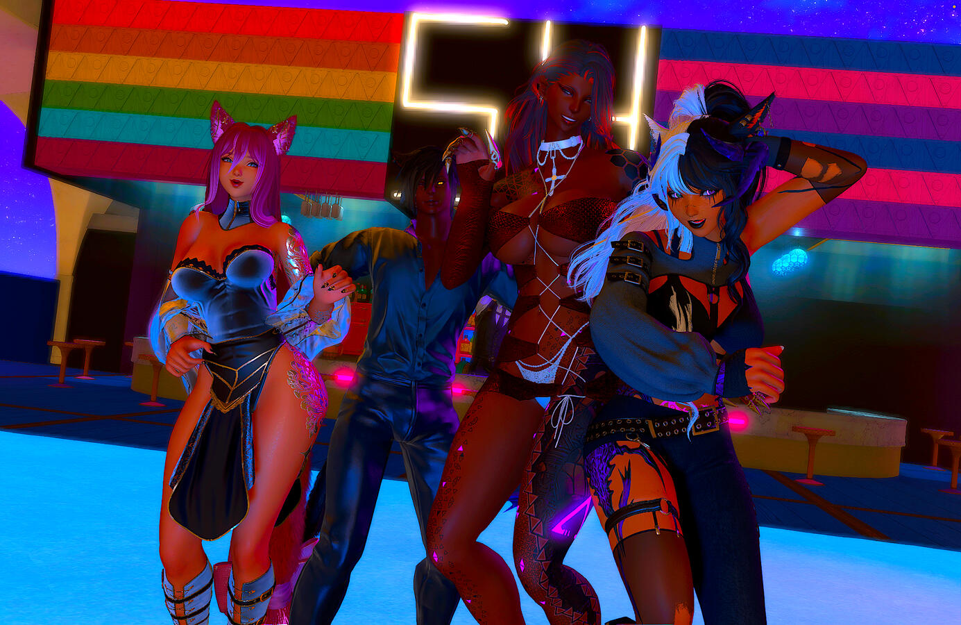 With Anaya Kinse (https://bsky.app/profile/mikiadanaya.bsky.social), Nyssa Sardonyx (https://bsky.app/profile/sardofemezen.bsky.social), and Vyxena Greaves (unknown social media)